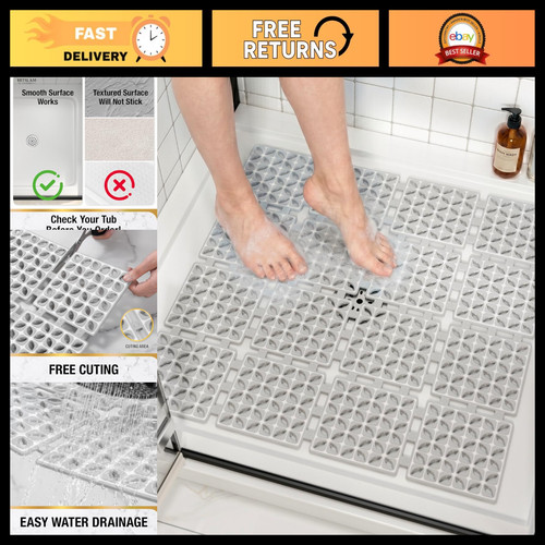 Anti slip shower mat - anti-slip,