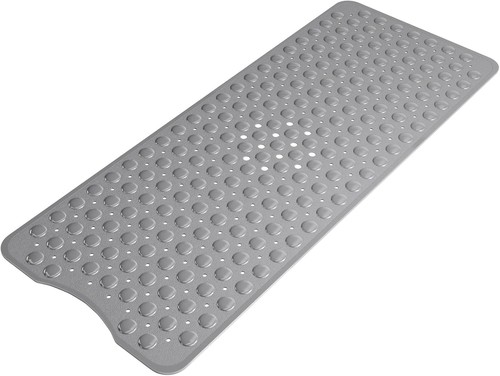 Grey shower mat - grey,
