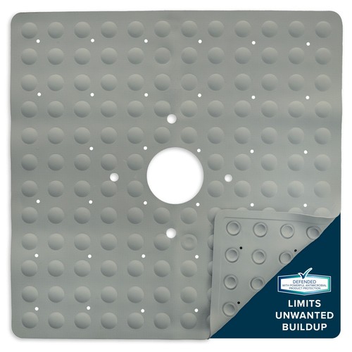 Tan safety shower mat - tan, mat: