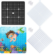 Hangable Square Shower Mat Non