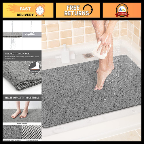 Non slip shower mat bath - shower,