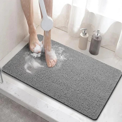 Soft textured shower mat - soft, non
