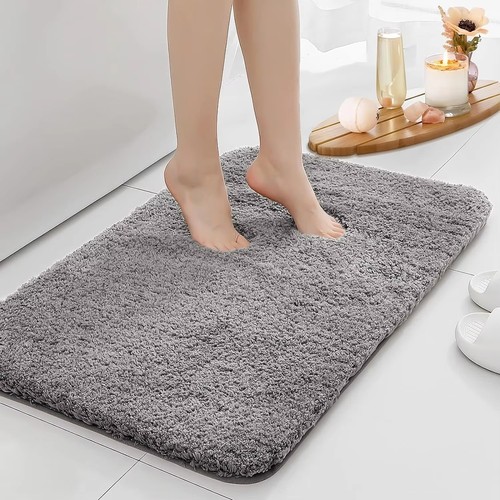Soft textured shower mat - shower, non