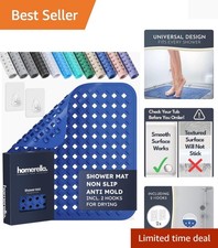 Anti-Slip Shower Mat 21x21 -