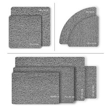 Grey Shower Mat Bath Mat