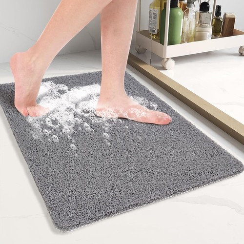 Soft textured shower mat non - textured, mat,
