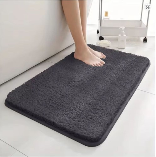 Soft textured shower mat non - soft,