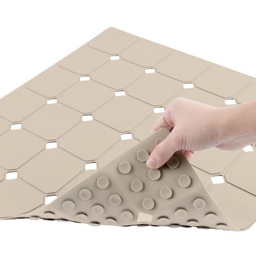 Shower mat non slip - slip, 21"x21"