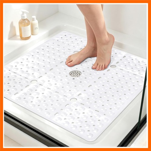 Square shower mat non - shower,