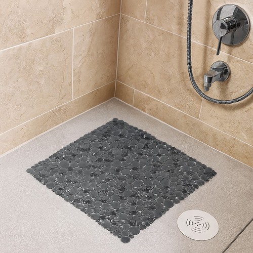 Bubbles non slip square shower - bubbles, non-slip